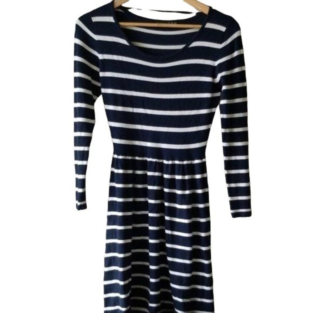 ATMOSPHERE | Blue & White Striped Dress - Sz 8